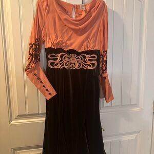 Disney Dress Shop Women Main St old time Parlor Dress costume sz 10 NEW w/ tags